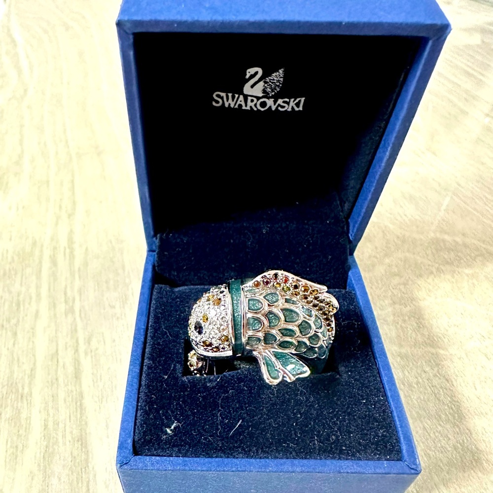 COPY - Swarovski Fish Cocktail Ring